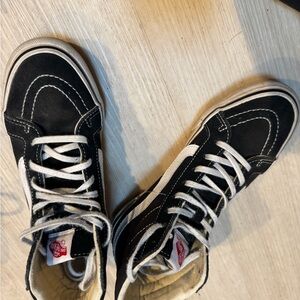 Vans off the wall hi top sneakers